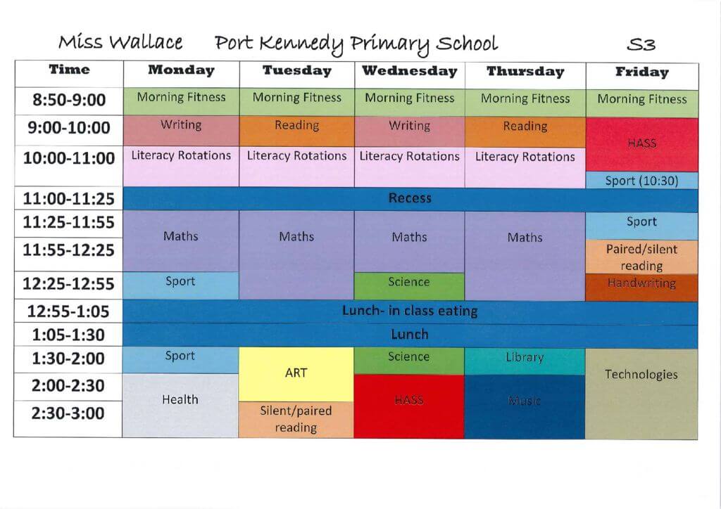 s3-timetable-port-kennedy-primary-school